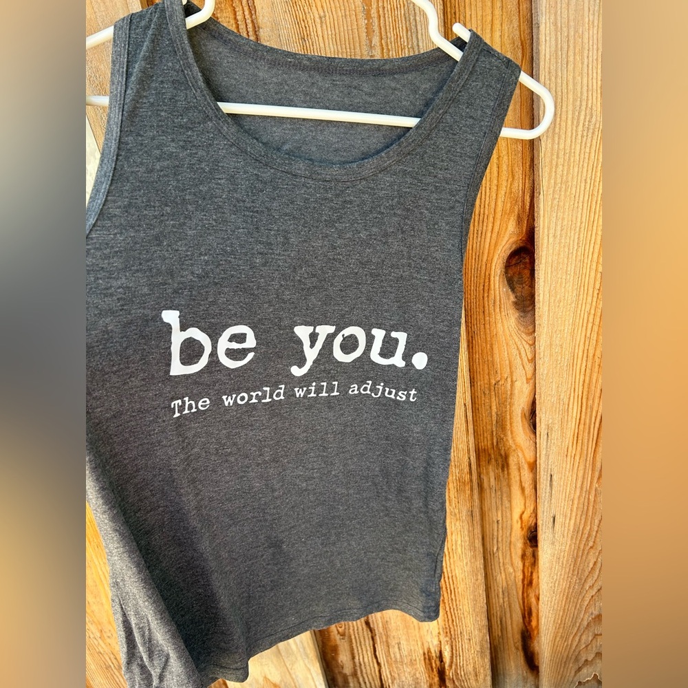 NWOT Be you the world will adjust tank top (multi sizes available) - Picture 2 of 6